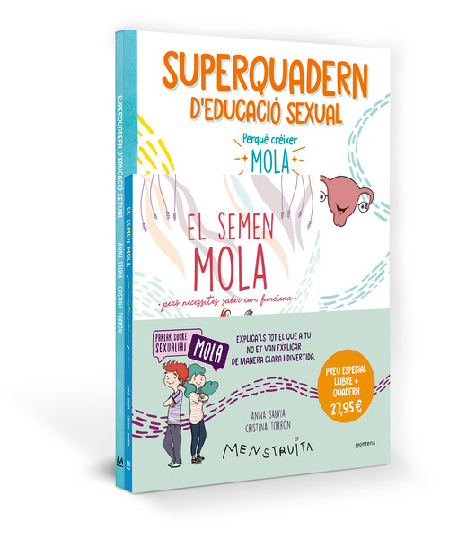 PACK APREN AMB MENSTRUITA (EL SEMEN MOLA + SUPERQUADERN D'ED