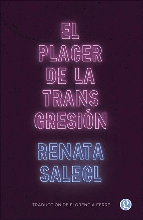 PLACER DE LA TRANSGRESION, EL
