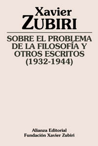 SOBRE EL PROBLEMA FILOSOFIA Y OTROS ESCR