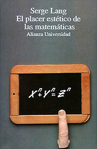 PLACER ESTETICO DE LAS MATEMATICAS,EL