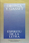 ESPIRITU DE LA LETRA