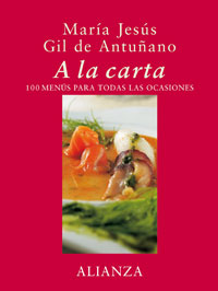 A LA CARTA-100 MENUS TODAS OCASIONES