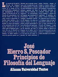 PRINCIPIOS DE FILOSOFIA DEL LENGUAJE