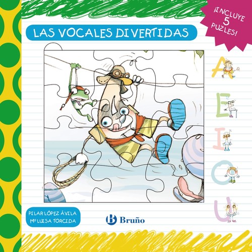 VOCALES DIVERTIDAS LIBRO PUZLE