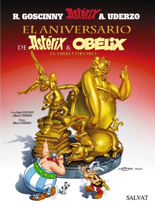 ANIVERSARIO ASTERIX OBELIX LIBRO DE ORO N�34