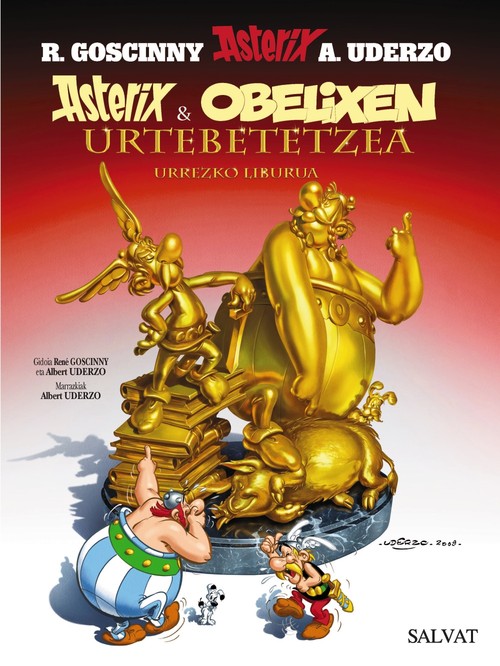 ASTERIX ETA OBELIXEN URTEBETETZEA URREZKO LIBURUA