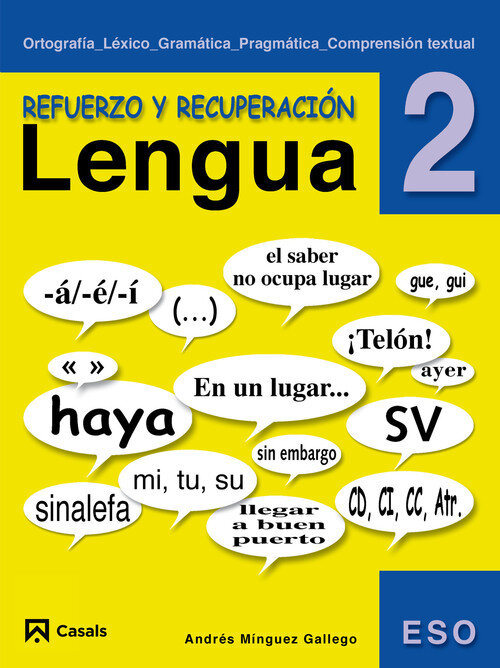 REFUERZO DE LENGUA 2 ESO-LOE-REPASA Y APRUEBA