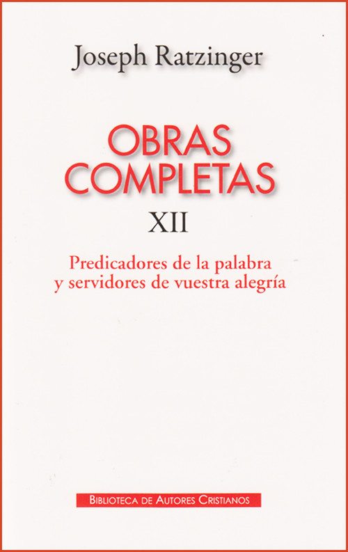 OBRAS COMPLETAS XII-RATZINGER