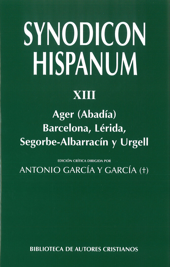 SYNODICON HISPANUM XIII