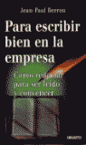 PARA ESCRIBIR BIEN EN LA EMPRESA