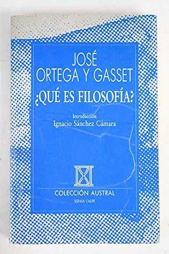 QUE ES FILOSOFIA
