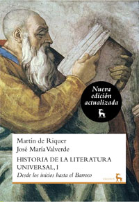 HISTORIA DE LA LITERATURA UNIVERSAL 1. NVA. ED
