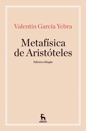 METAFISICA DE ARISTOTELES, LA