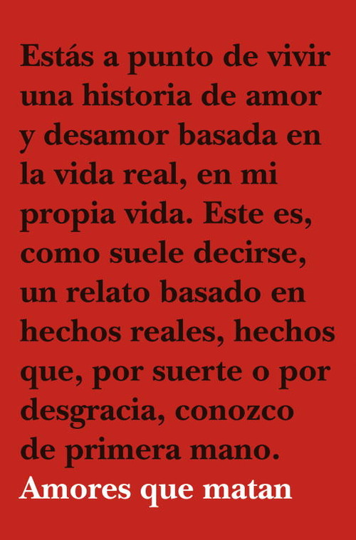 AMORES QUE MATAN