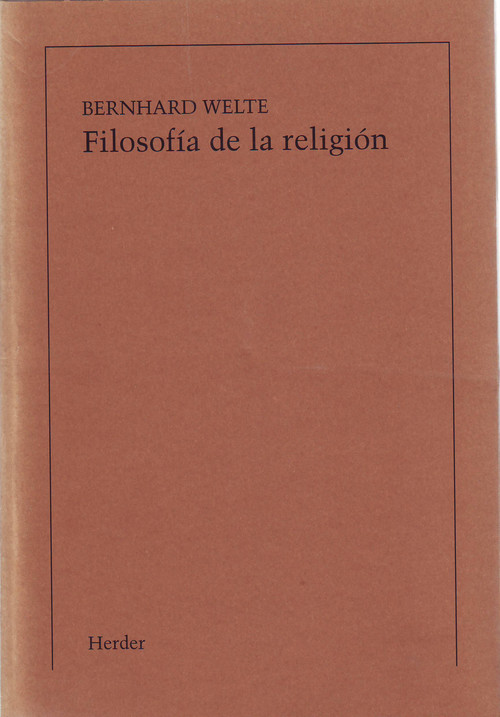 FILOSOFIA DE LA RELIGION