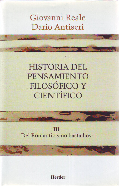 HISTORIA DEL PENSAMIENTO FILOSOFICO Y CIENTIFICO T. III