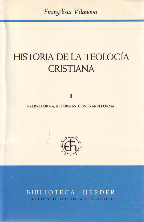 HISTORIA DE LA TEOLOGIA CRISTIANA T.2