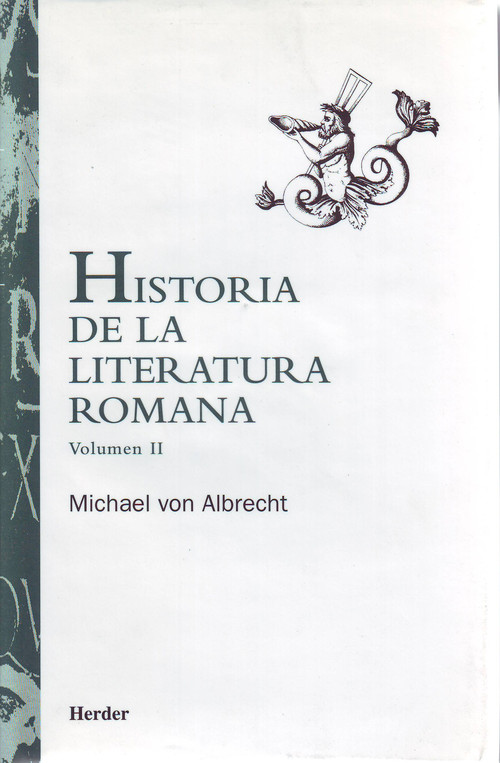 HISTORIA DE LA LITERATURA ROMANA VOL. II