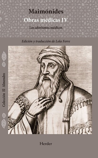 MAIMONIDES. OBRAS MEDICAS VOL IV