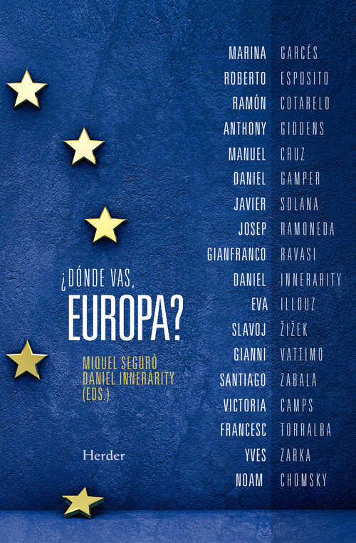 DONDE VAS, EUROPA? (NUEVA CUBIERTA)
