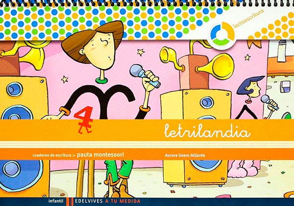 LETRILANDIA 4 PAUTA ESPIRAL