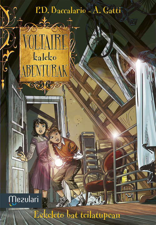 VOLTAIRE KALEKO ABENTURAK: ESKELETA BAT TEILATUPENA