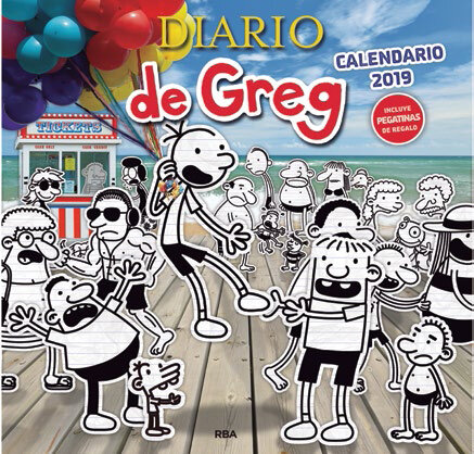 CALENDARIO 2019 DIARIO DE GREG