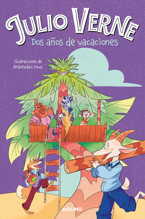 APRENDE A LEER CON JULIO VERNE - DOS AOS DE VACACIONES