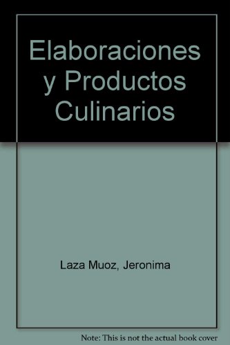 ELABORACIONESAYAPRODUCTOSACULINARIOS