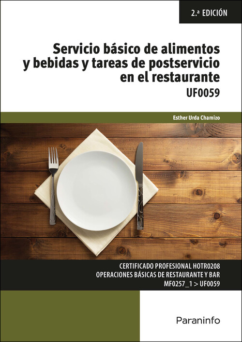 SERVICIO BASICO DE ALIMENTOS Y BEBIDAS Y TAREAS DE POSTSERVI