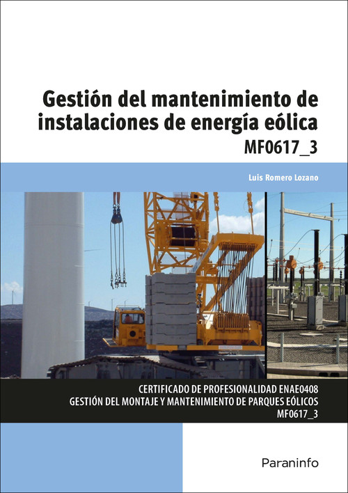 GESTION DEL MANTENIMIENTO DE INSTALACIONES DE ENERGIA EOLICA