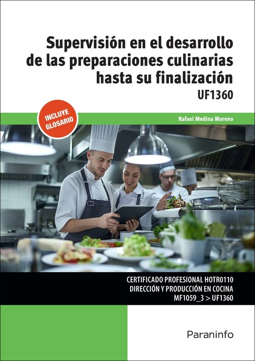 SUPERVISION EN EL DESARROLLO DE LAS PREPARACIONES CULINARIAS
