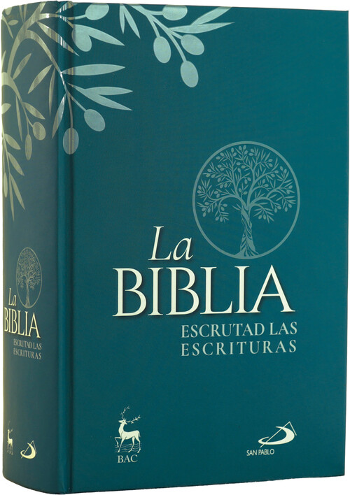BIBLIA, LA. ESCRUTAD LAS ESCRITURAS - CARTONE CROMO AZUL