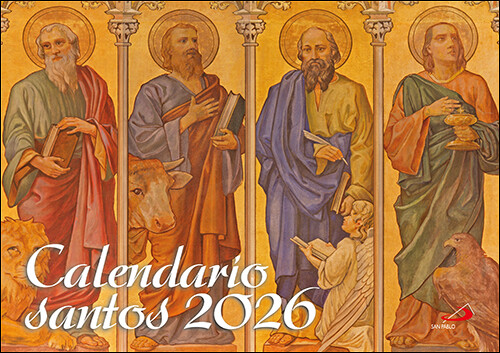 CALENDARIO PARED SANTOS 2026