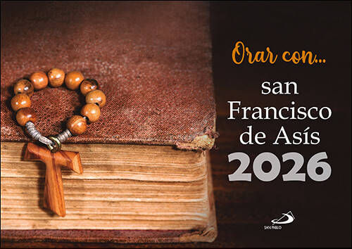 CALENDARIO PARED ORAR CON SAN FRANCISCO DE ASIS 2026