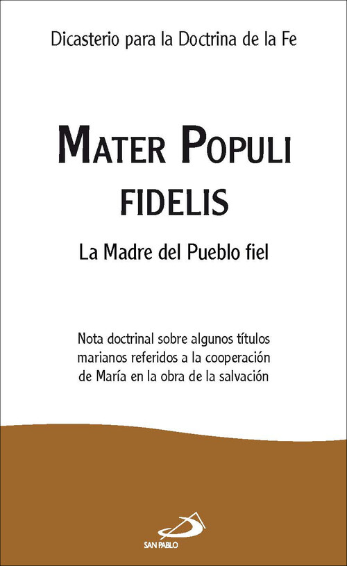 MATER POPULIS FIDELIS