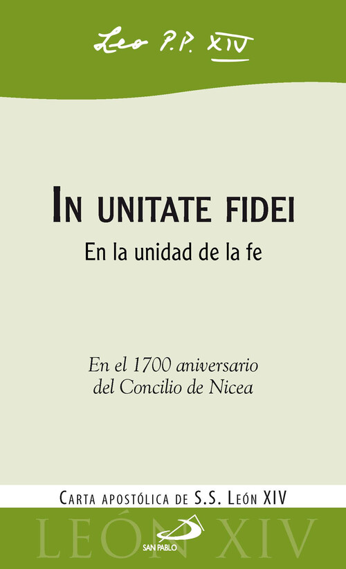 IN UNITATE FIDEI