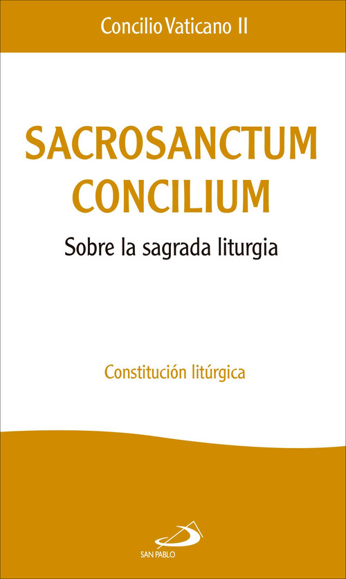 SACROSANCTUM CONCILIUM