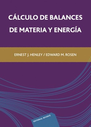 CALCULO BALANCES MATERIA Y ENERGIA