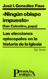 NINGUN OBISPO IMPUESTO-(SAN CELESTINO,PAPA)
