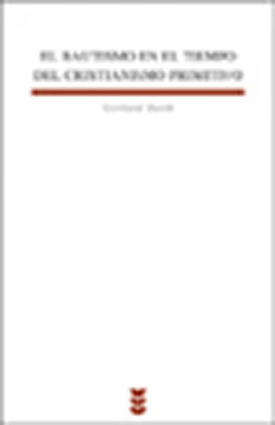 BAUTISMO EN EL TIEMPO DEL CRISTIANISMO PRIMITIVO