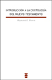 INTRODUCCION A LA CRISTOLOGIA DEL NUEVO TESTAMENTO