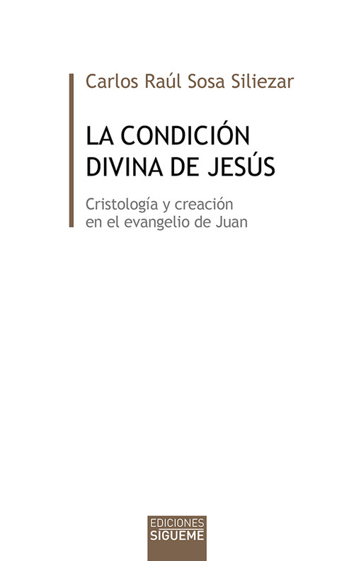 CONDICION DIVINA DE JESUS,LA