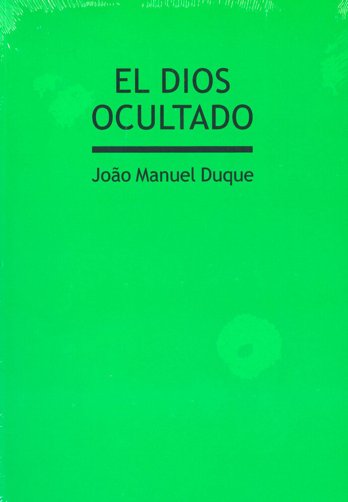 DIOS OCULTADO, EL