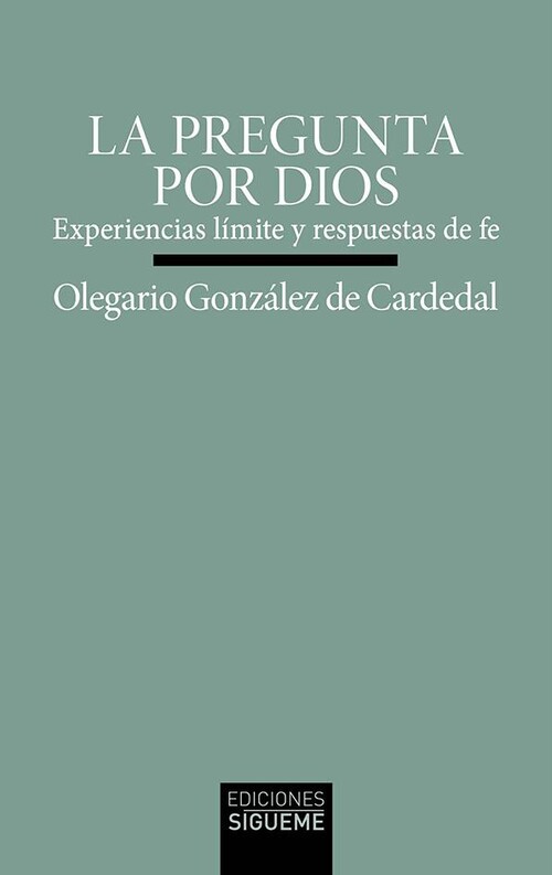 HOMBRE ANTE DIOS, EL