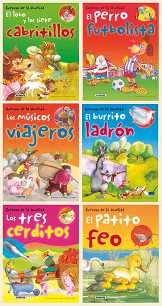 CUENTOS DE LA ABUELITA (6 TITULOS)