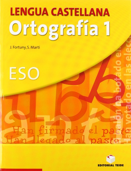 CUADERNO DE ORTOGRAFIA 1 ESO