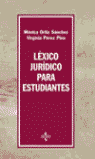 LEXICO JURIDICO PARA ESTUDIANTES