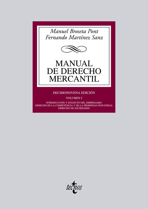 MANUAL DE DERECHO MERCANTIL