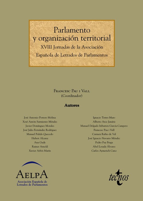 PARLAMENTO Y ORGANIZACION TERRITORIAL